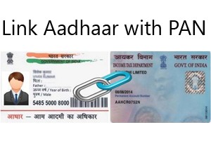 Link Aadhaar card with PAN card