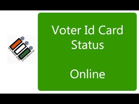 How to check your voter ID card status?